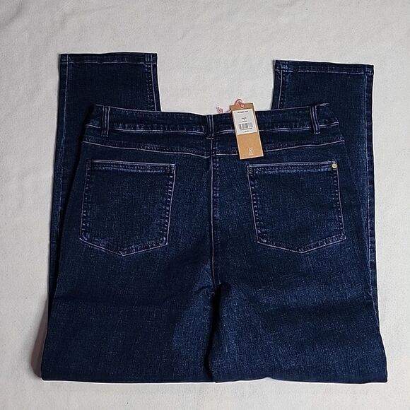 2097 NWT Woolovers Straight Jeans Size US 12 - Picture 5 of 9